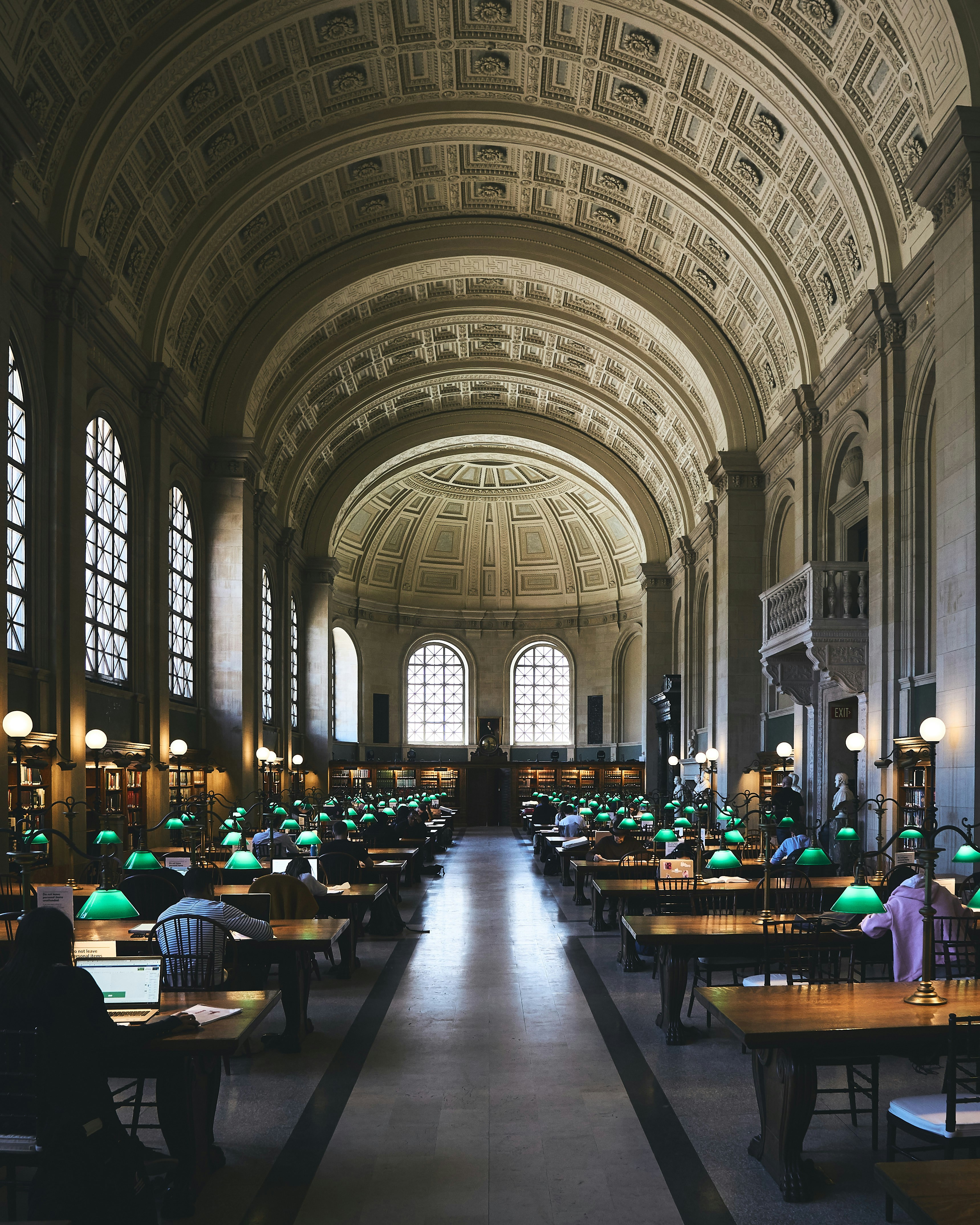 library interior