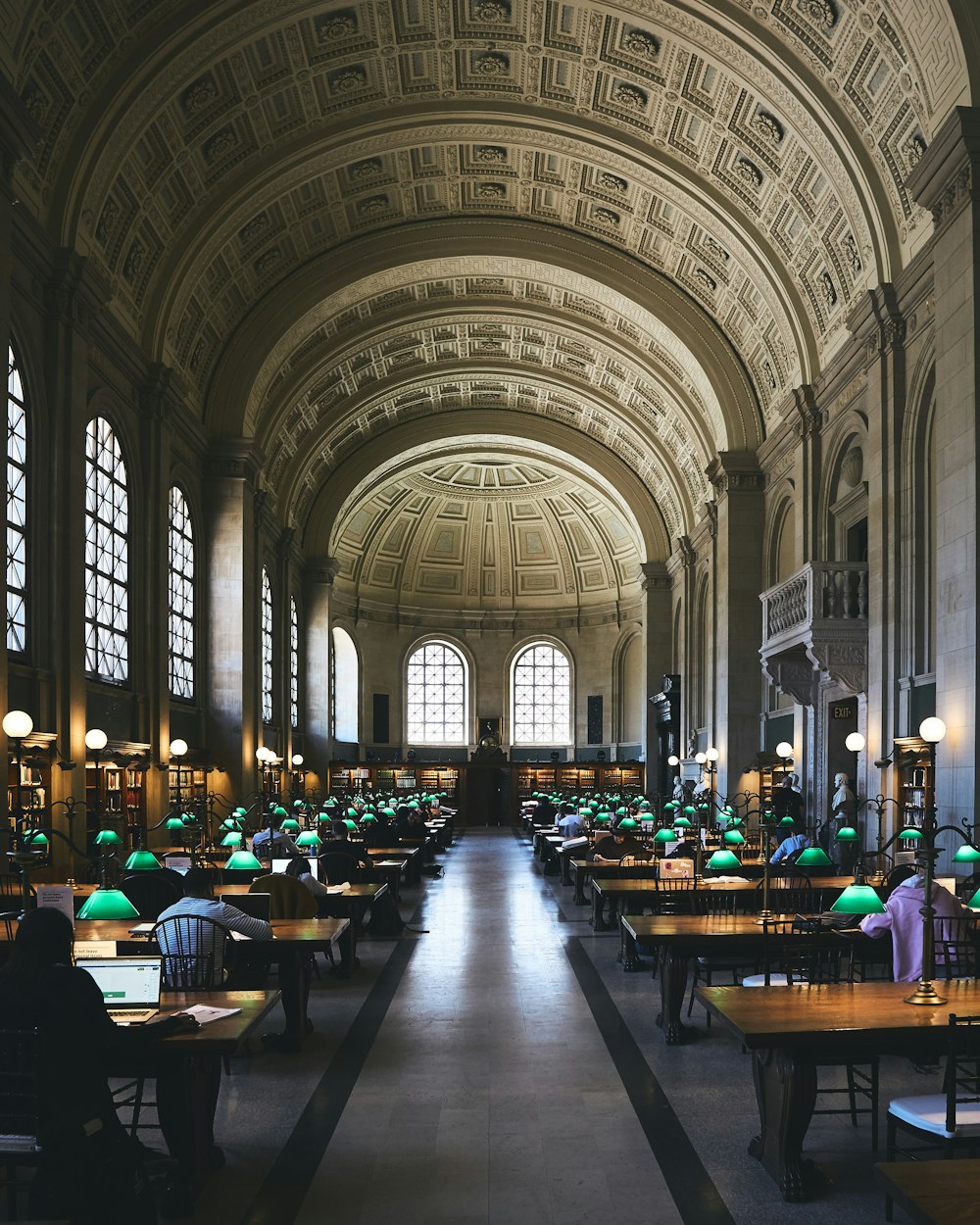 library interior