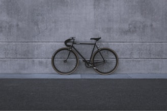 black road bike