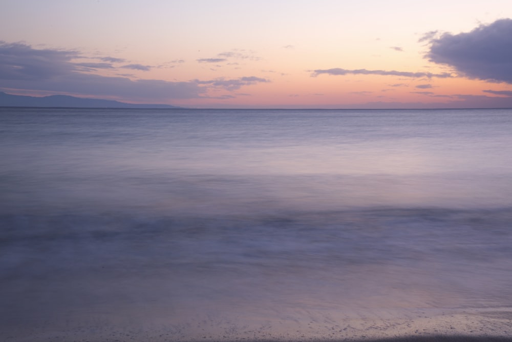 calm ocean view