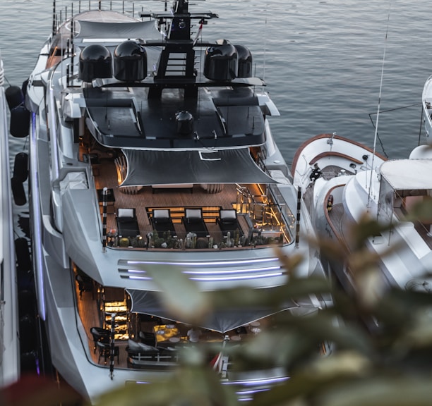 close-up photography of boat