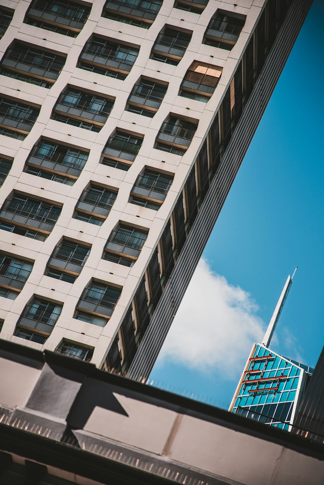 white high-rise building