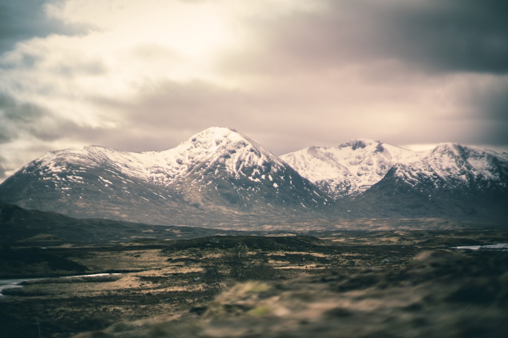 landscape photo of mountain