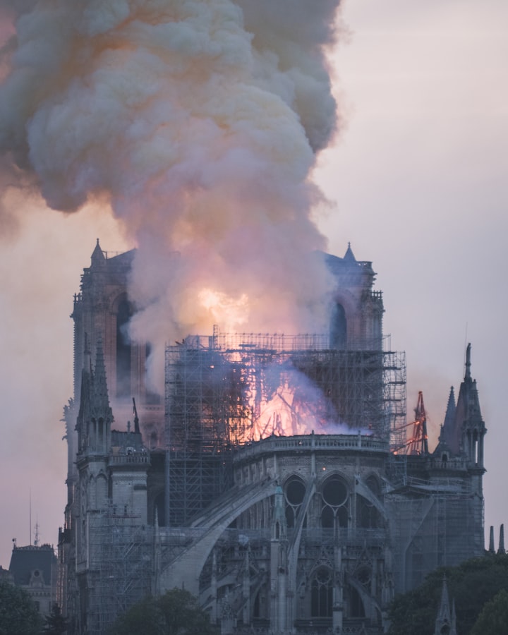 NOTRE DAME - AFTER THE FIRE
