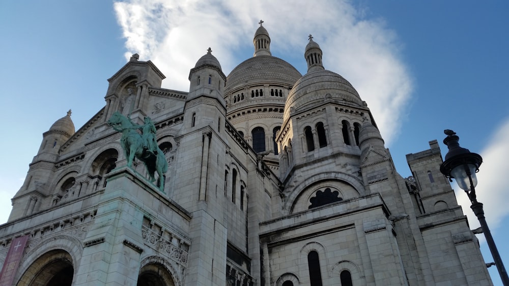 gray concrete church