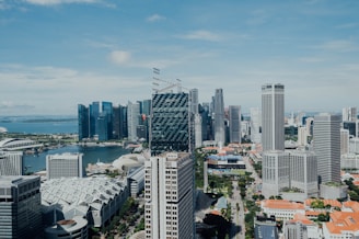 A vibrant image showcasing Dhaka's skyline with modern buildings.