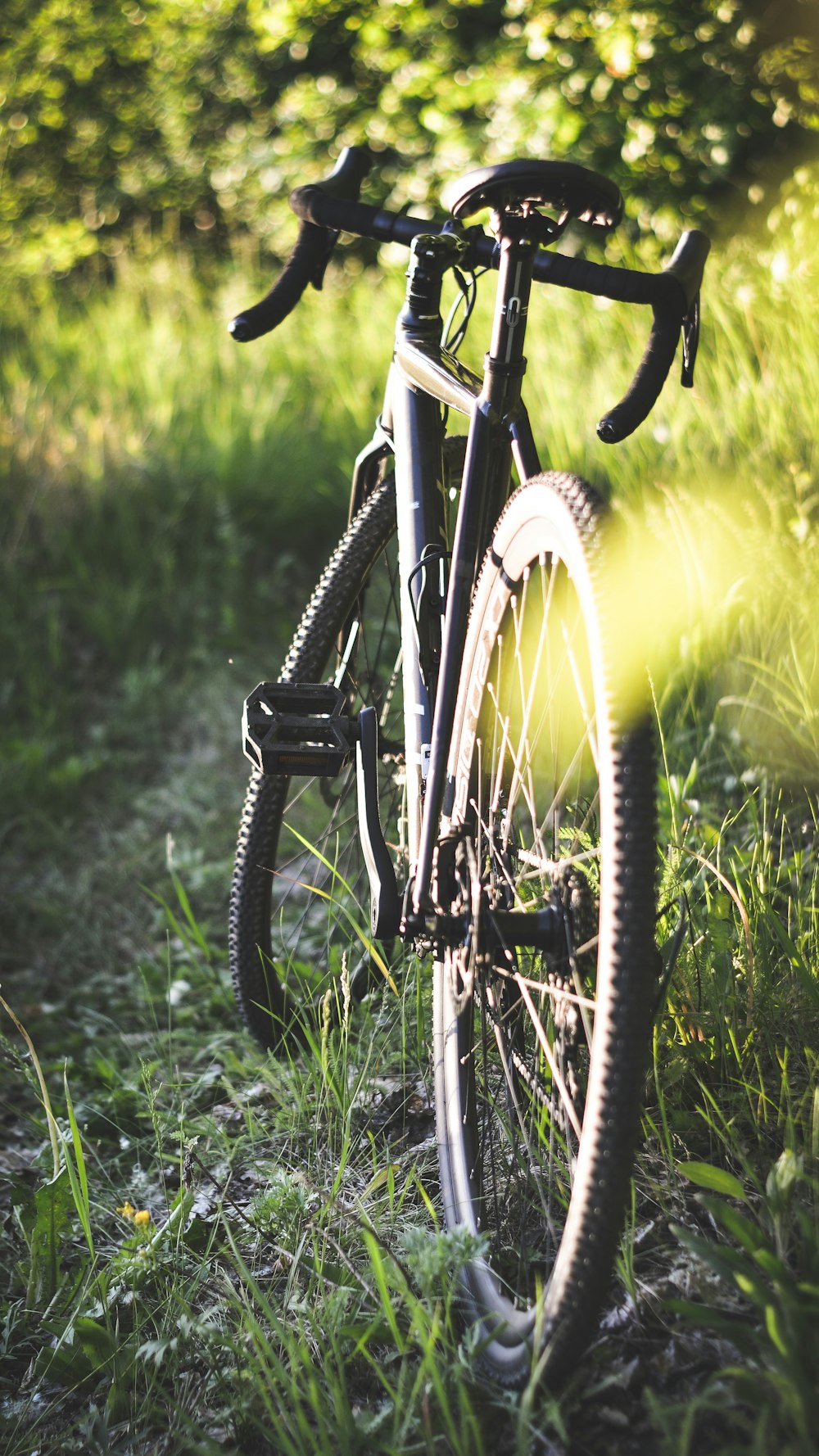 black road bike