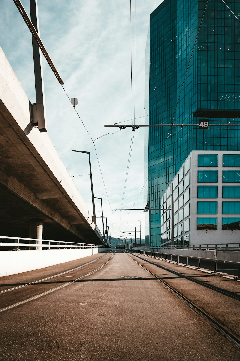 brown concrete ground beside building