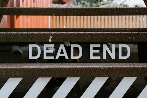 dead end signage
