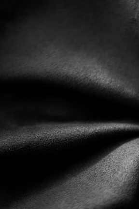 black textile
