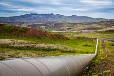 Nesjavellir - Aus Pipeline, Iceland