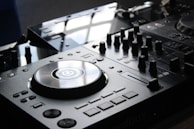 A stylish mixer showcasing its multiple functionalities.