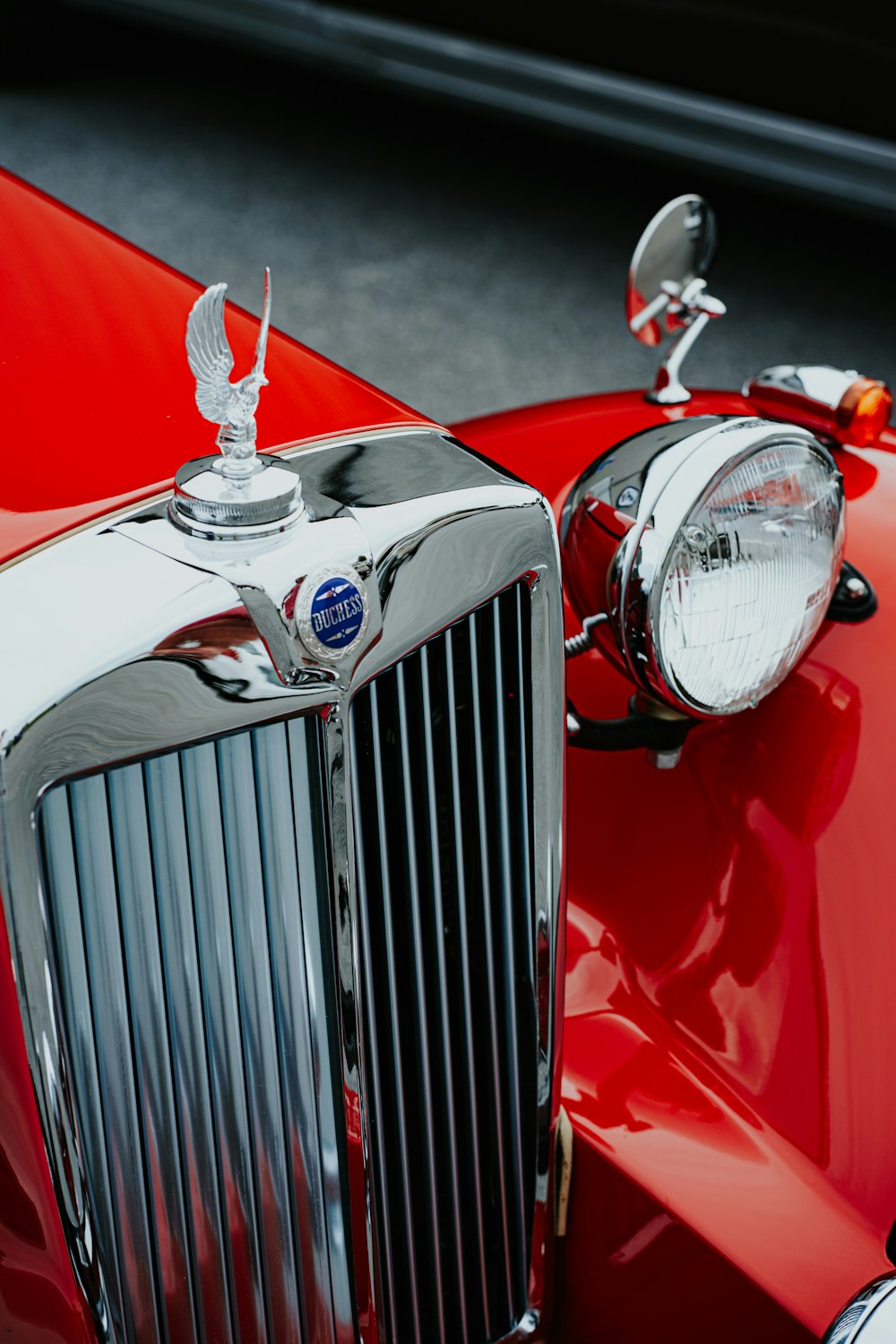 red Rolls-Royce car