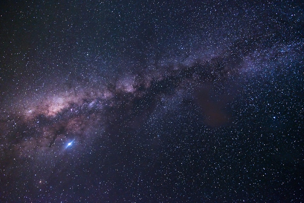 céu noturno estrelado