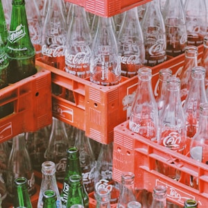 Coca-Cola bottle set