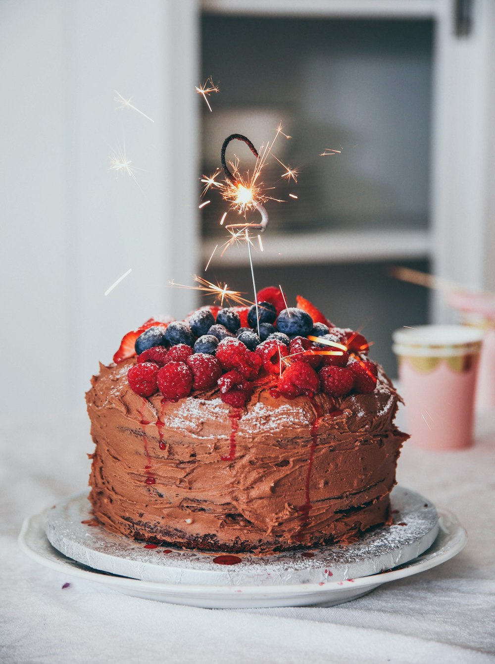 gâteau aux fraises