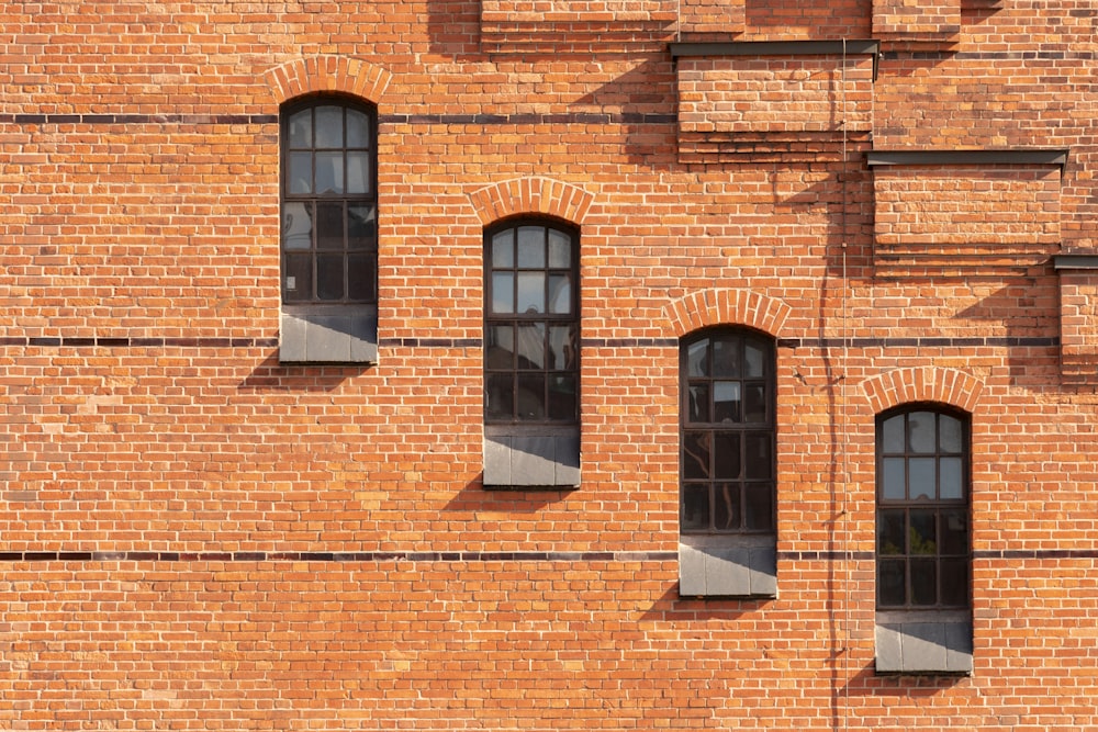 brown brick building