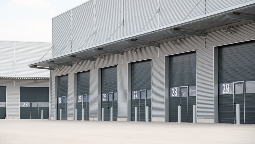 gray concrete buildings