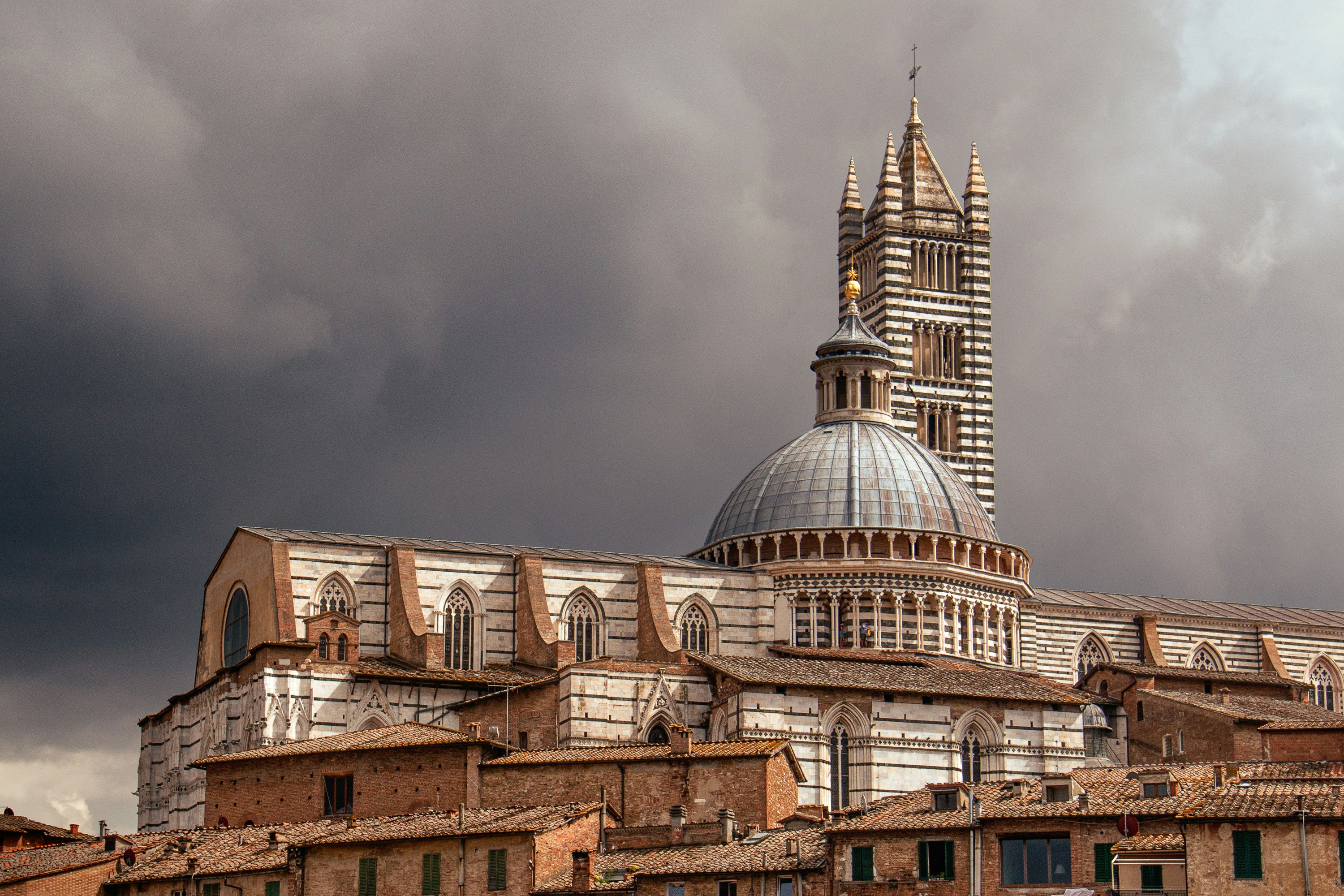 brown and gray concrete dome building
