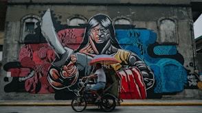 unknown person driving trike