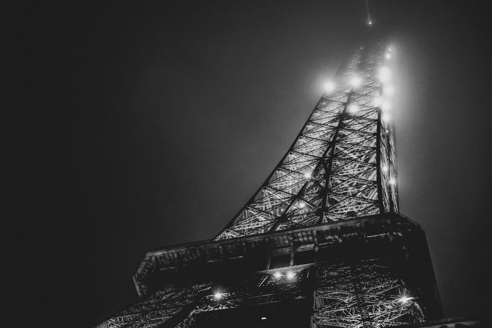 low angle photography of Eiffel Tower