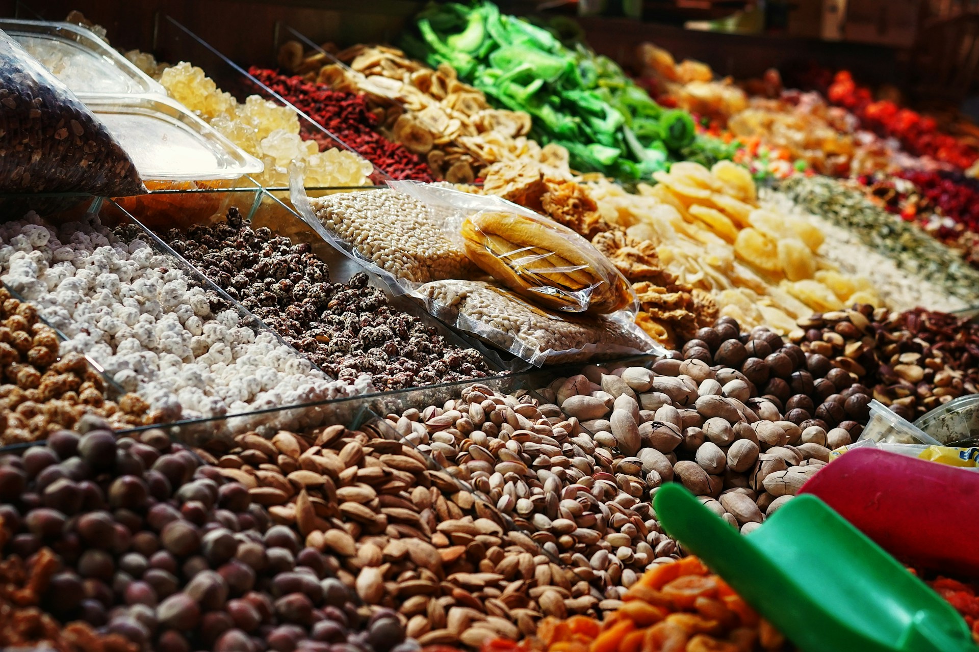 variety of nuts