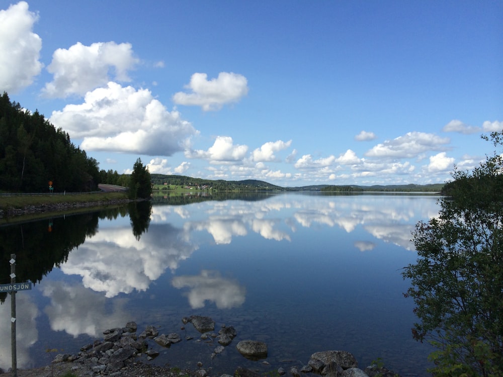 landscape photo of a lake