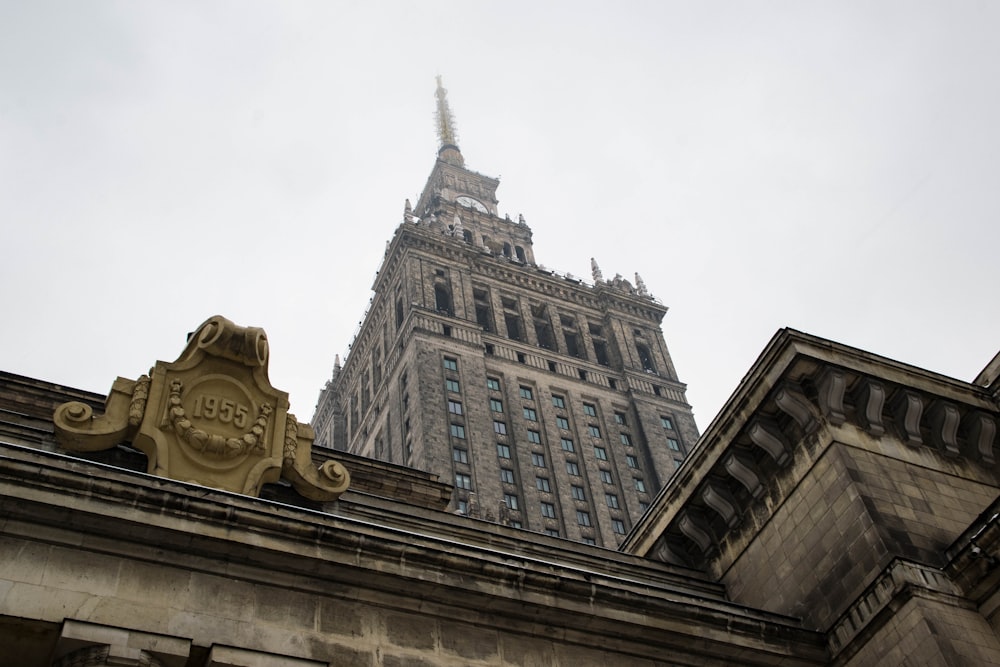 low angle photography of building