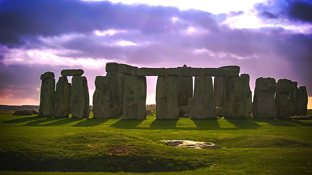 architectural photography of stonhedge