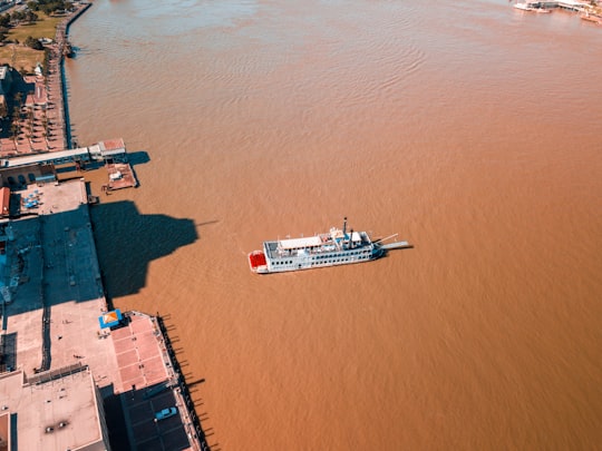 white boat on body of water in 500 Port of New Orleans United States