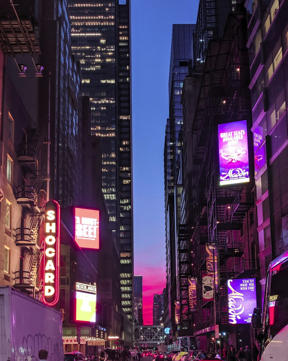 gray and brown high rise buildings