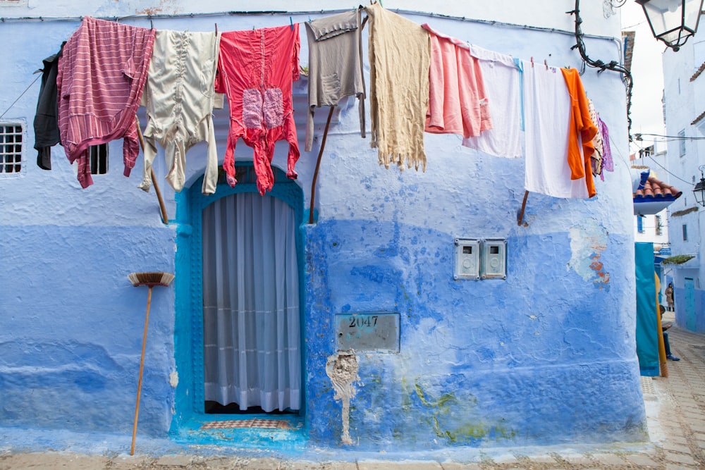 assorted-colored shirts