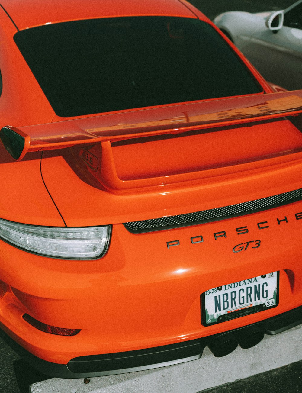 orange Porsche GT3