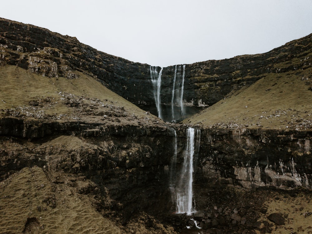 waterfalls during daytime