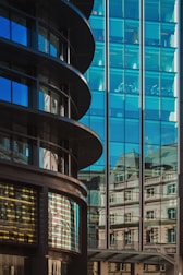 architectural photography of brown building