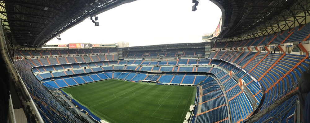 panoramic photo of stadium