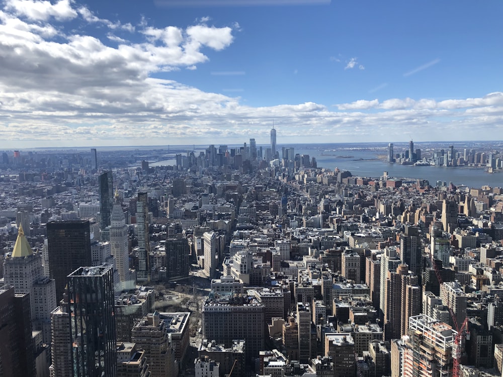 aerial photo of city buildings during daytime