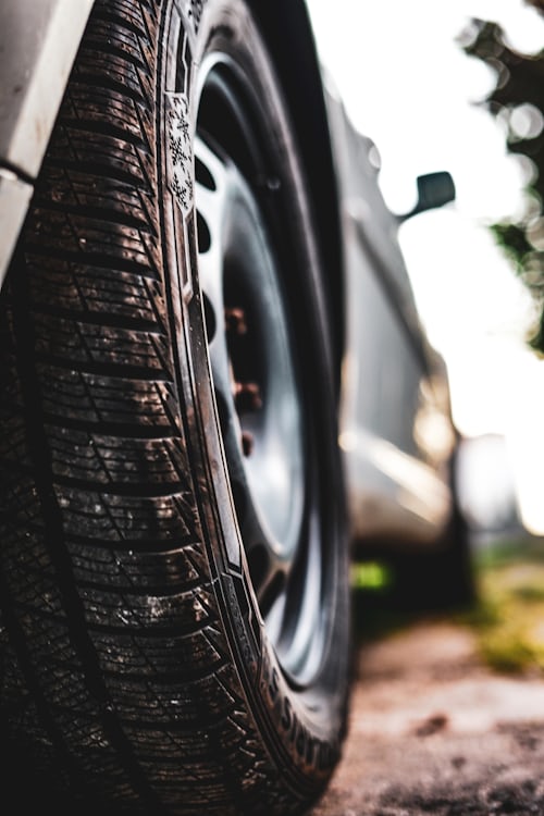 Tire blowout Tire blowout