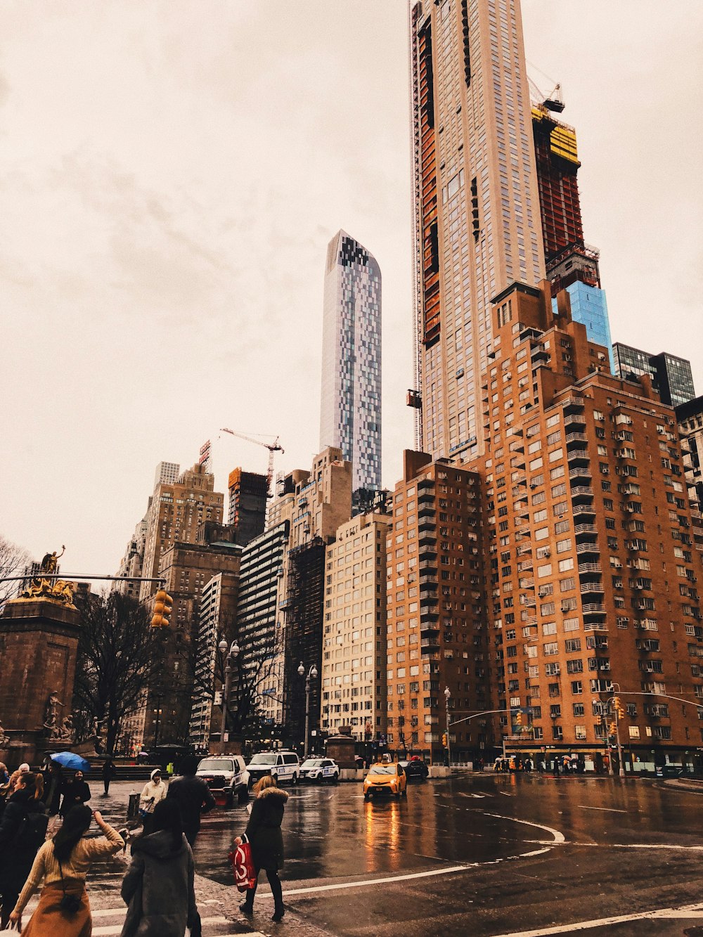 brown concrete high-rise building