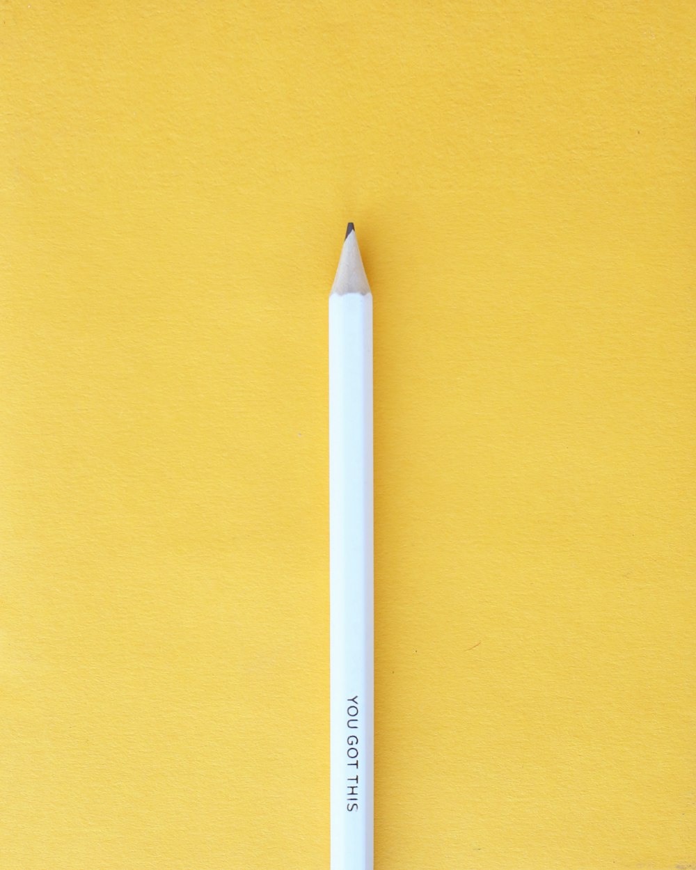 white pencil