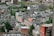 aerial photography of gray houses