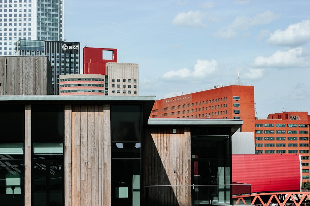 multicolored building scenery