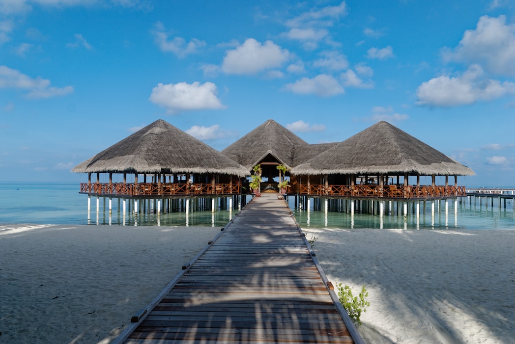 A resort in Maldives 