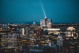 cityscape under blue sky