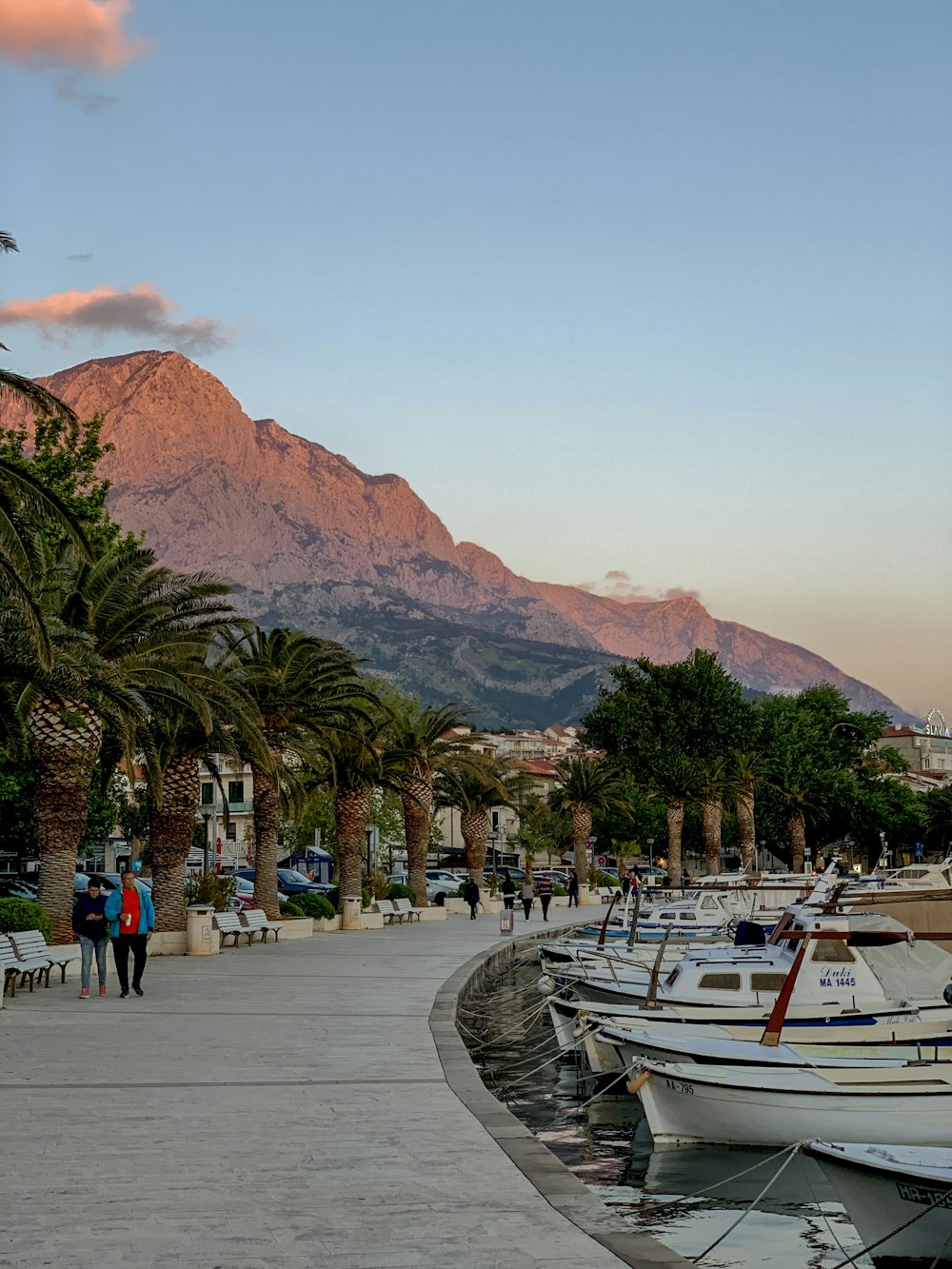 Bateaux blancs sur plan d’eau