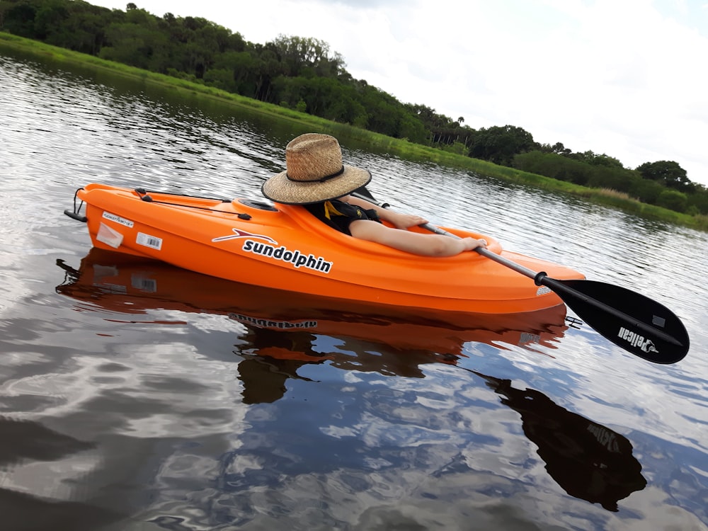 orange Sundelphin kayak