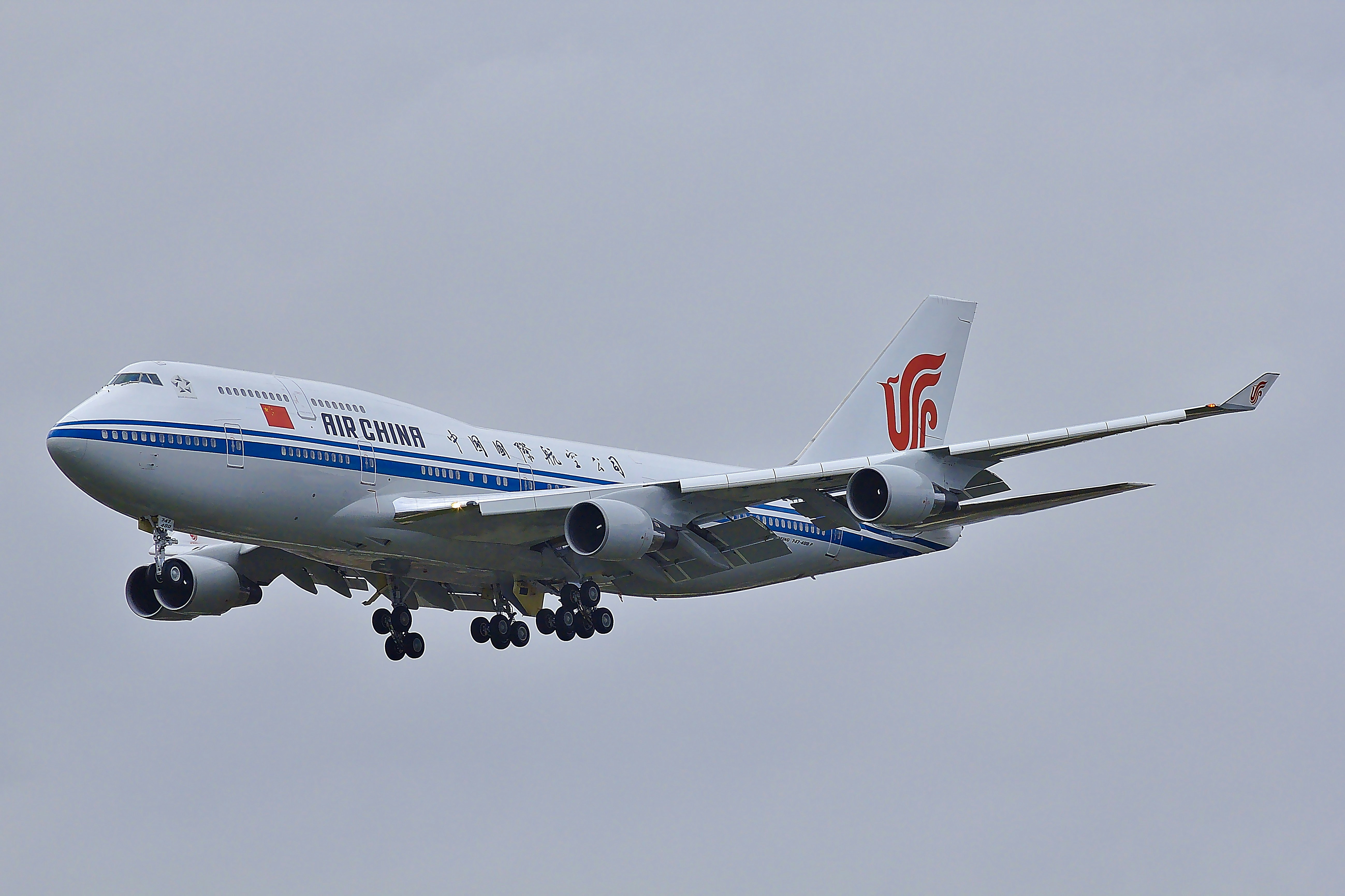 Boeing 747 of the President of China