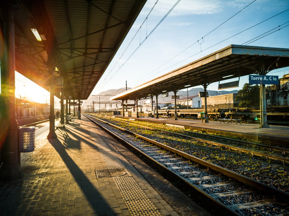 train station during daytime