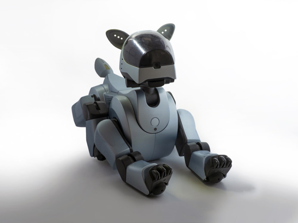brown dog robot toy