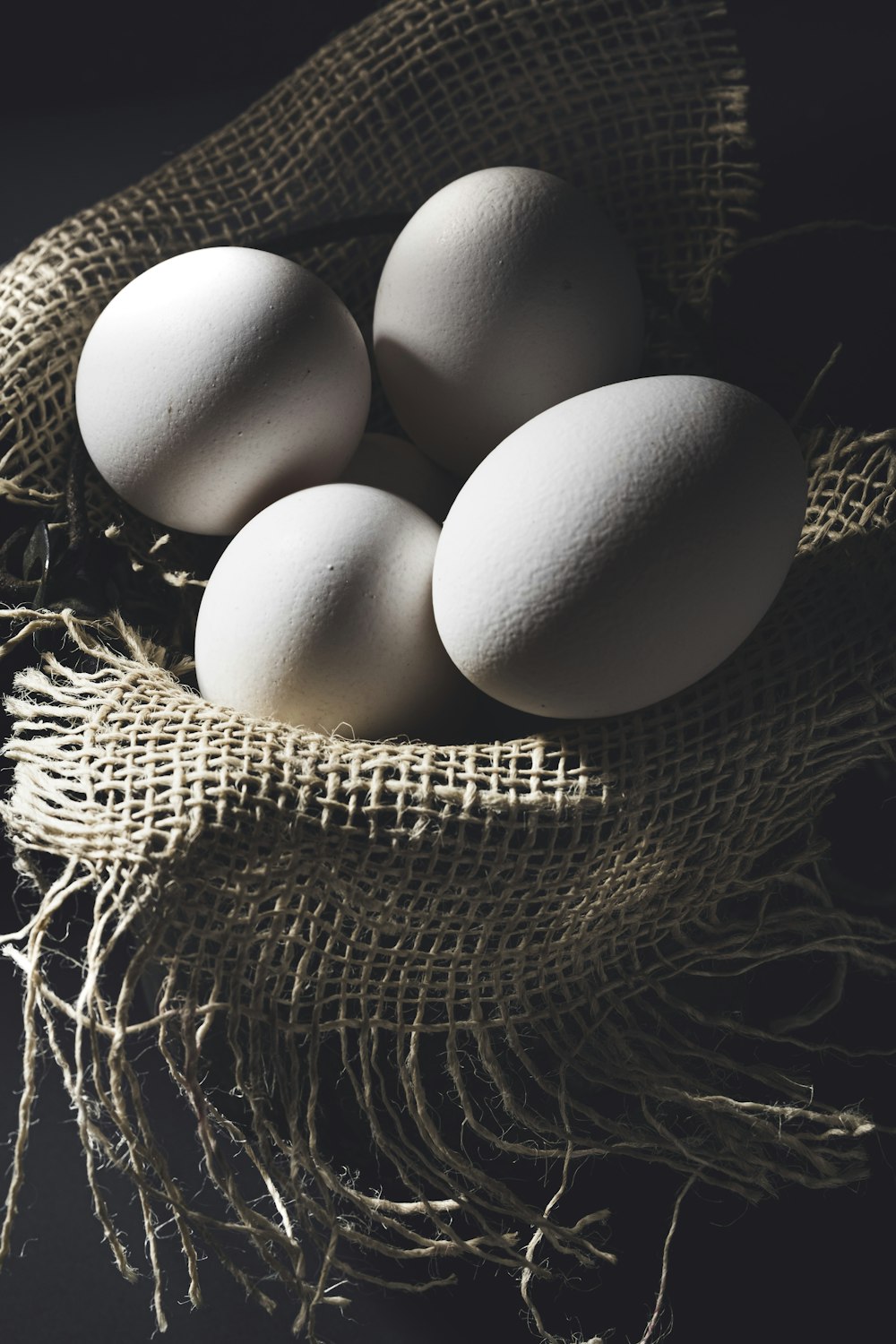 selective focus photography of eggs